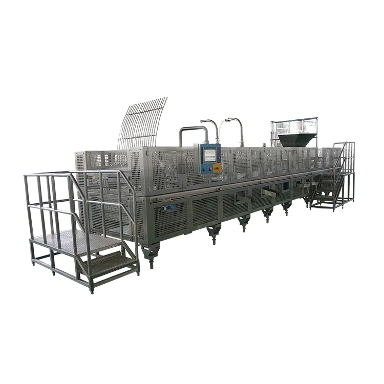 B10 High Speed Ice Cream Cup Filling And Sealing Machine